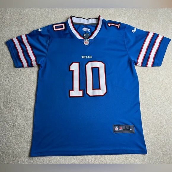 NFL Buffalo Bills Cole Beasley Retired Blue Jersey - Picture 2 of 8